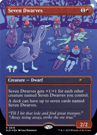 Seven Dwarves (0816) [SLD 816]  Foil