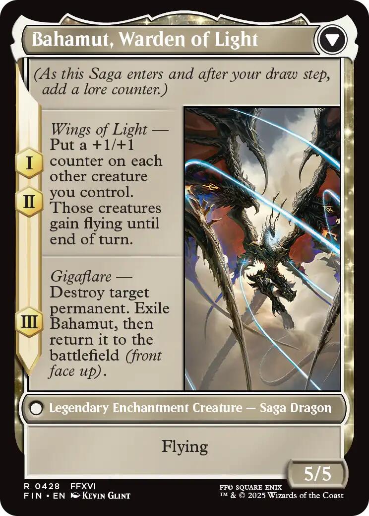 {@R} Dion, Bahamut's Dominant (Extended Art) [FINAL FANTASY][FIN 428]