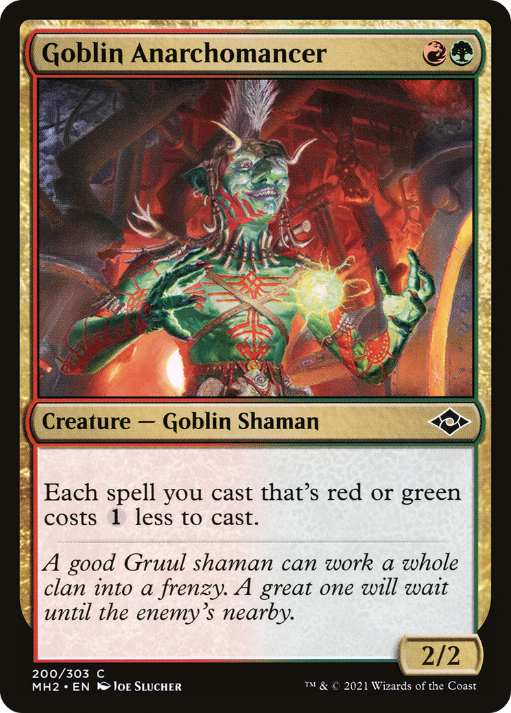 {C} Goblin Anarchomancer (Foil) [Modern Horizons 2] [MH2 200]