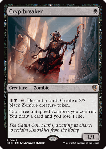 {R} Cryptbreaker [Aetherdrift Commander][DRC 041]