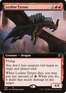 {R} Leyline Tyrant (Extended Art) [Zendikar Rising][ZNR 348]