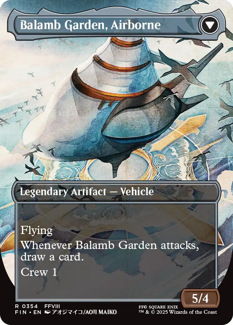 {@R} Balamb Garden, SeeD Academy (Borderless) [FINAL FANTASY][FIN 354]