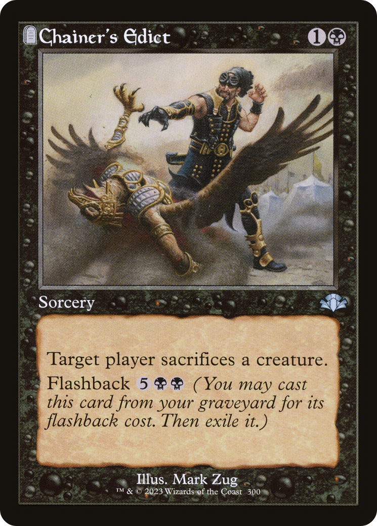 {C} Chainer's Edict (Retro) [Dominaria Remastered][DMR 300]