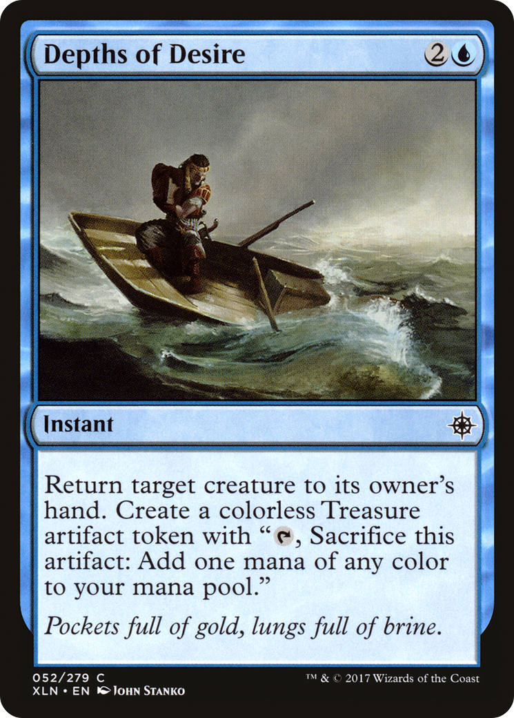 {C} Depths of Desire [Ixalan][XLN 052]