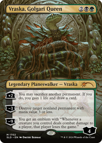 {R} Vraska, Golgari Queen (1702) [Secret Lair Drop Series][SLD 1702]