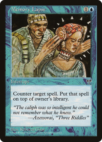 {C} Memory Lapse [Mirage][MIR 074]