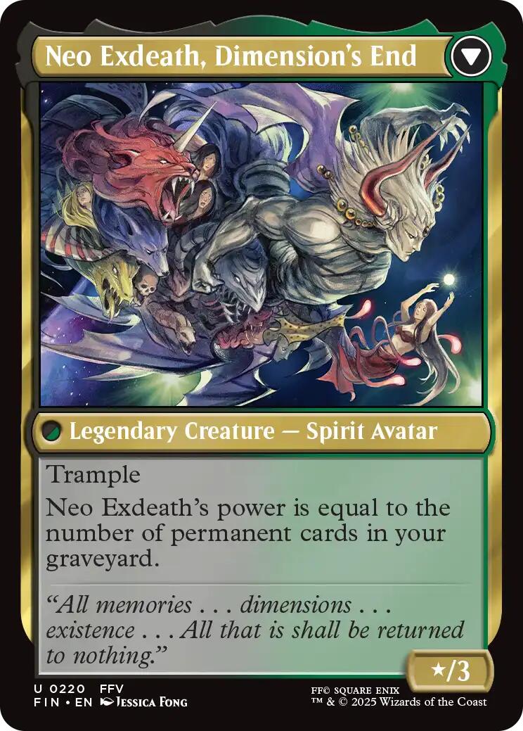 {@C} Exdeath, Void Warlock [FINAL FANTASY][FIN 220]