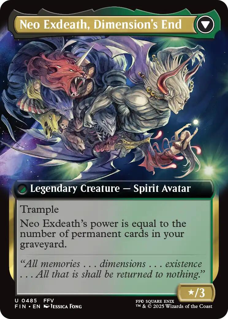 {@C} Exdeath, Void Warlock (Extended Art) [FINAL FANTASY][FIN 485]