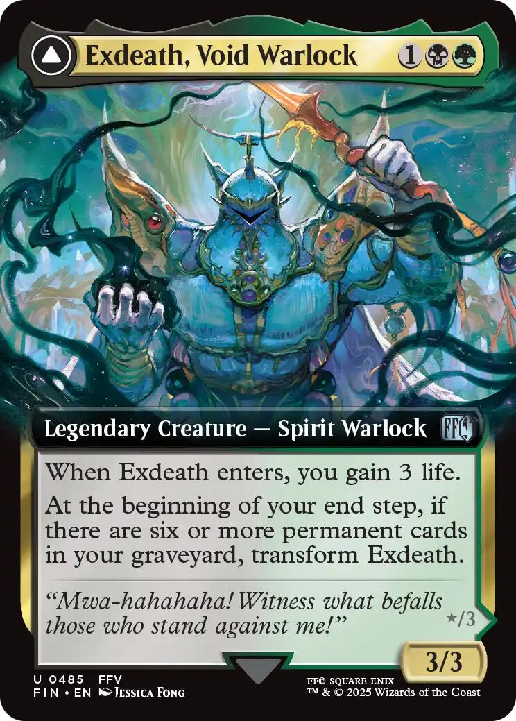 {@C} Exdeath, Void Warlock (Extended Art) [FINAL FANTASY][FIN 485]