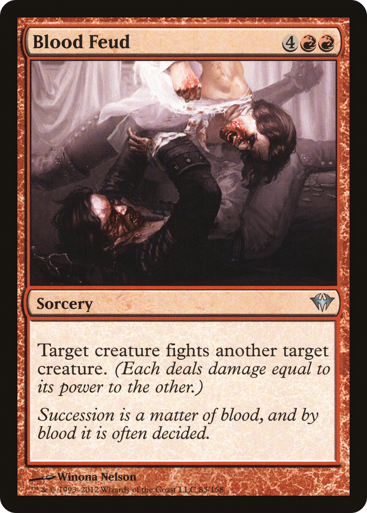 {C} Blood Feud [Dark Ascension][DKA 083]
