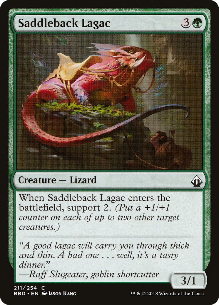 {C} Saddleback Lagac [Battlebond][BBD 211]