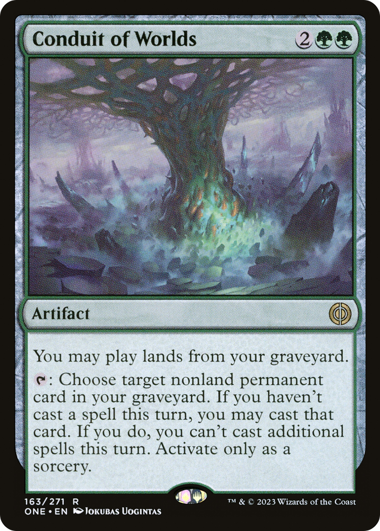 {R} Conduit of Worlds [Phyrexia: All Will Be One][ONE 163]