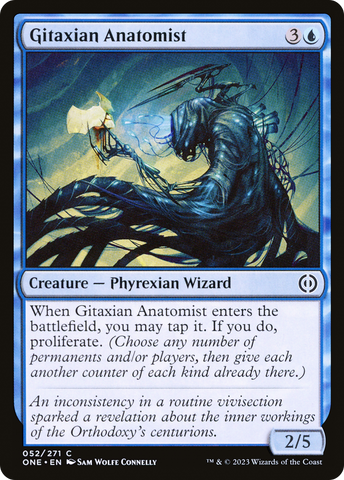 {C} Gitaxian Anatomist [Phyrexia: All Will Be One][ONE 052]