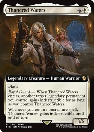 {R} Thancred Waters (Extended Art) [FINAL FANTASY Commander][FIC 139]