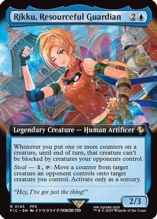 {R} Rikku, Resourceful Guardian (Extended Art) [FINAL FANTASY Commander][FIC 145]