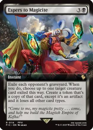 {R} Espers to Magicite (Extended Art) [FINAL FANTASY Commander][FIC 114]