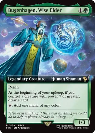 {@@FIC R} Bugenhagen, Wise Elder (Extended Art) [FINAL FANTASY Commander][FIC 159]