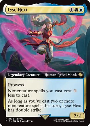 {R} Lyse Hext (Extended Art) [FINAL FANTASY Commander][FIC 178]