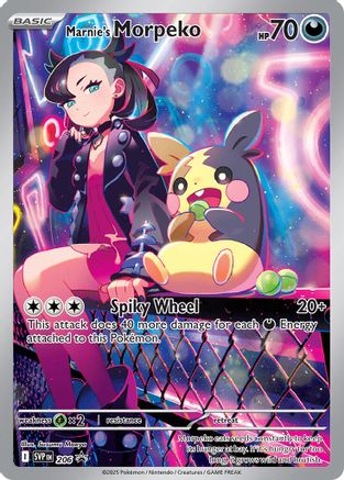 [PKM] Marnie's Morpeko (206) [Scarlet & Violet: Black Star Promos]