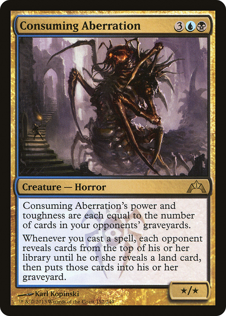 {R} Consuming Aberration [Gatecrash][GTC 152]