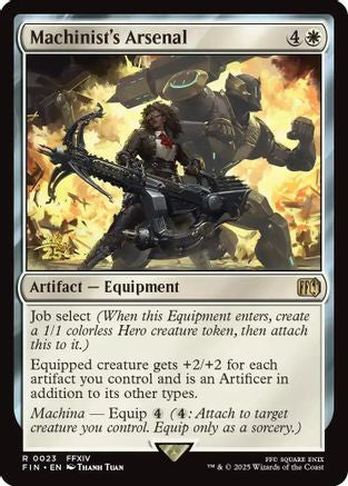 {@R} Machinist's Arsenal [FINAL FANTASY Prerelease Promo][PR FIN 023]