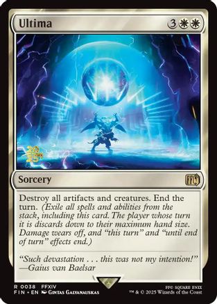 {@R} Ultima [FINAL FANTASY Prerelease Promo][PR FIN 038]
