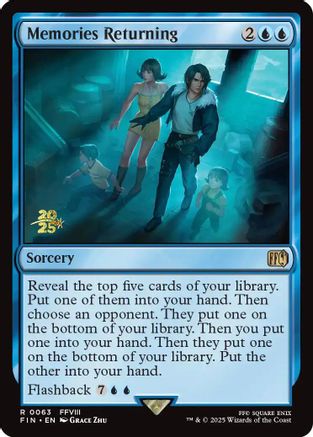 {@R} Memories Returning [FINAL FANTASY Prerelease Promo][PR FIN 063]