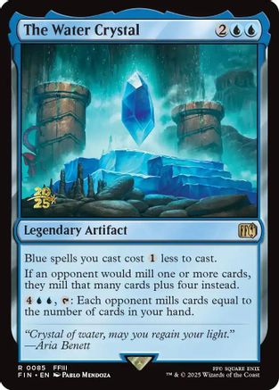 {@R} The Water Crystal [FINAL FANTASY Prerelease Promo][PR FIN 085]