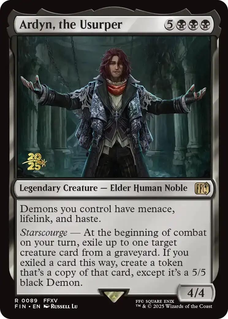 {@@FIN R} Ardyn, the Usurper [FINAL FANTASY Prerelease Promo][PR FIN 089]