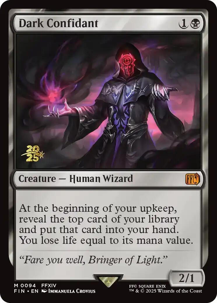 {@R} Dark Confidant [FINAL FANTASY Prerelease Promo][PR FIN 094]