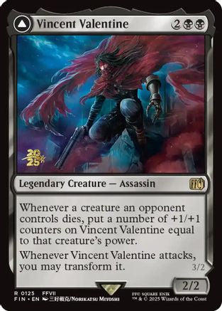 {@R} Vincent Valentine // Galian Beast [FINAL FANTASY Prerelease Promo][PR FIN 125]