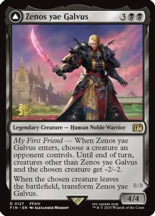 {@R} Zenos yae Galvus // Shinryu, Transcendent Rival [FINAL FANTASY Prerelease Promo][PR FIN 127]