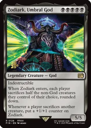 {@R} Zodiark, Umbral God [FINAL FANTASY Prerelease Promo][PR FIN 128]