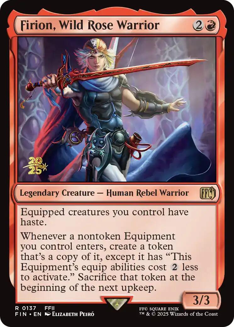 {@R} Firion, Wild Rose Warrior [FINAL FANTASY Prerelease Promo][PR FIN 137]
