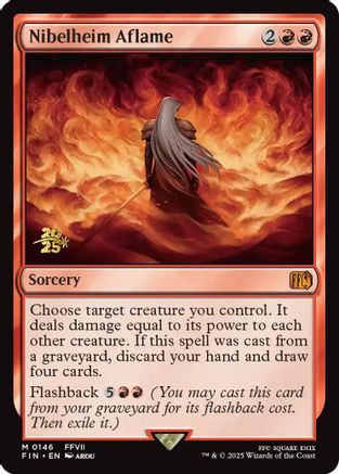 {@R} Nibelheim Aflame [FINAL FANTASY Prerelease Promo][PR FIN 146]