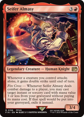 {@R} Seifer Almasy [FINAL FANTASY Prerelease Promo][PR FIN 156]