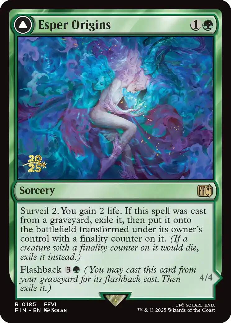 {@@FIN R} Esper Origins // Summon: Esper Maduin [FINAL FANTASY Prerelease Promo][PR FIN 185]