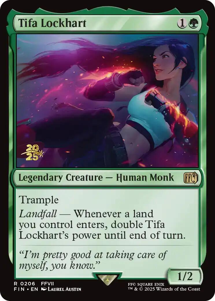 {@@FIN R} Tifa Lockhart [FINAL FANTASY Prerelease Promo][PR FIN 206]