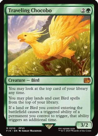 {@R} Traveling Chocobo [FINAL FANTASY Prerelease Promo][PR FIN 210]