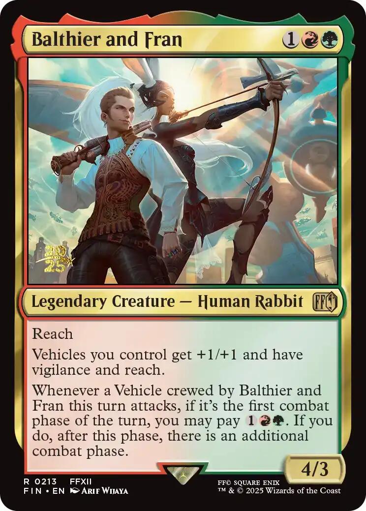 {@R} Balthier and Fran [FINAL FANTASY Prerelease Promo][PR FIN 213]