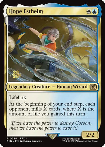 {@R} Hope Estheim [FINAL FANTASY Prerelease Promo][PR FIN 226]