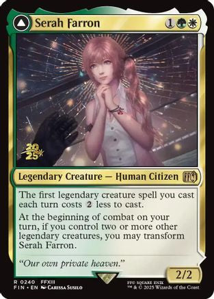 {@R} Serah Farron [FINAL FANTASY Prerelease Promo][PR FIN 240]