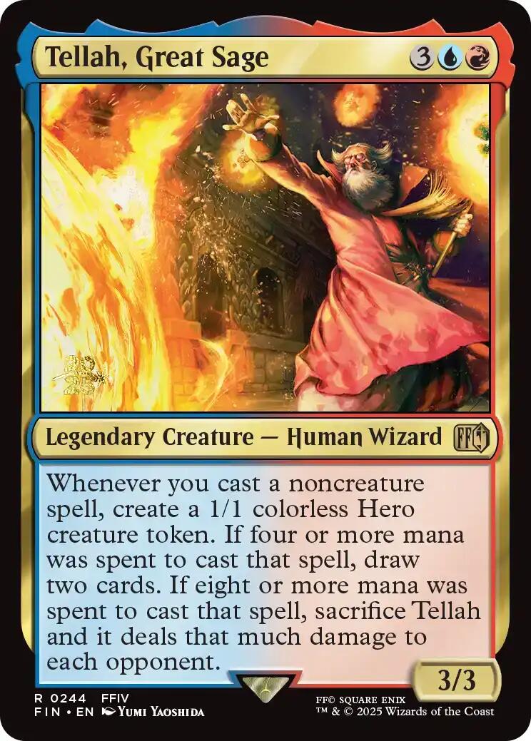 {@R} Tellah, Great Sage [FINAL FANTASY Prerelease Promo][PR FIN 244]