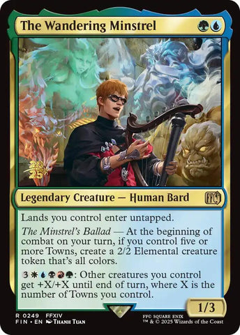 {@R} The Wandering Minstrel [FINAL FANTASY Prerelease Promo][PR FIN 249]