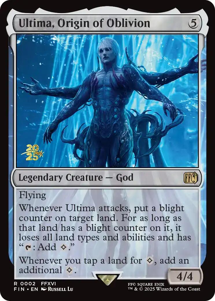 {@R} Ultima, Origin of Oblivion [FINAL FANTASY Prerelease Promo][PR FIN 002]