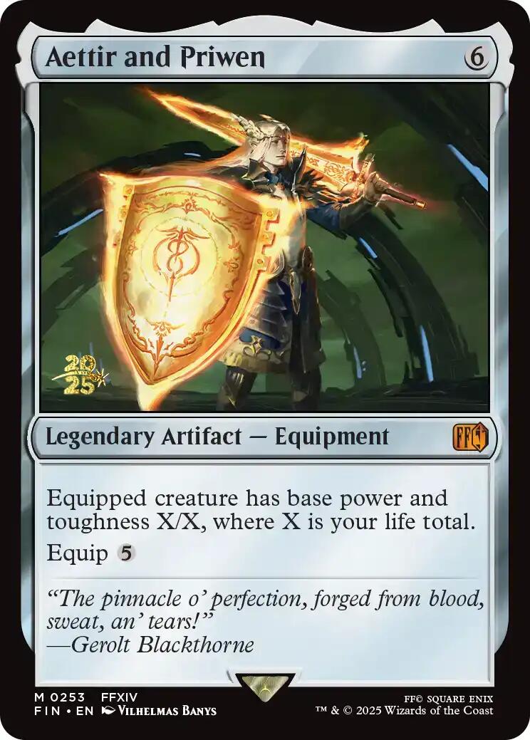 {@R} Aettir and Priwen [FINAL FANTASY Prerelease Promo][PR FIN 253]