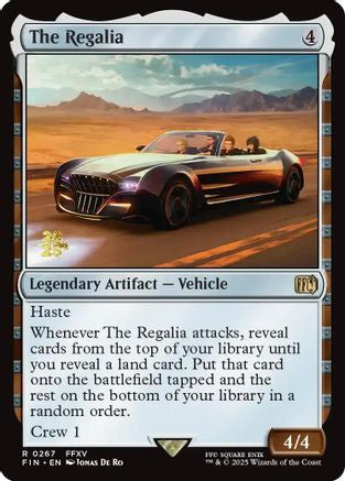 {@R} The Regalia [FINAL FANTASY Prerelease Promo][PR FIN 267]