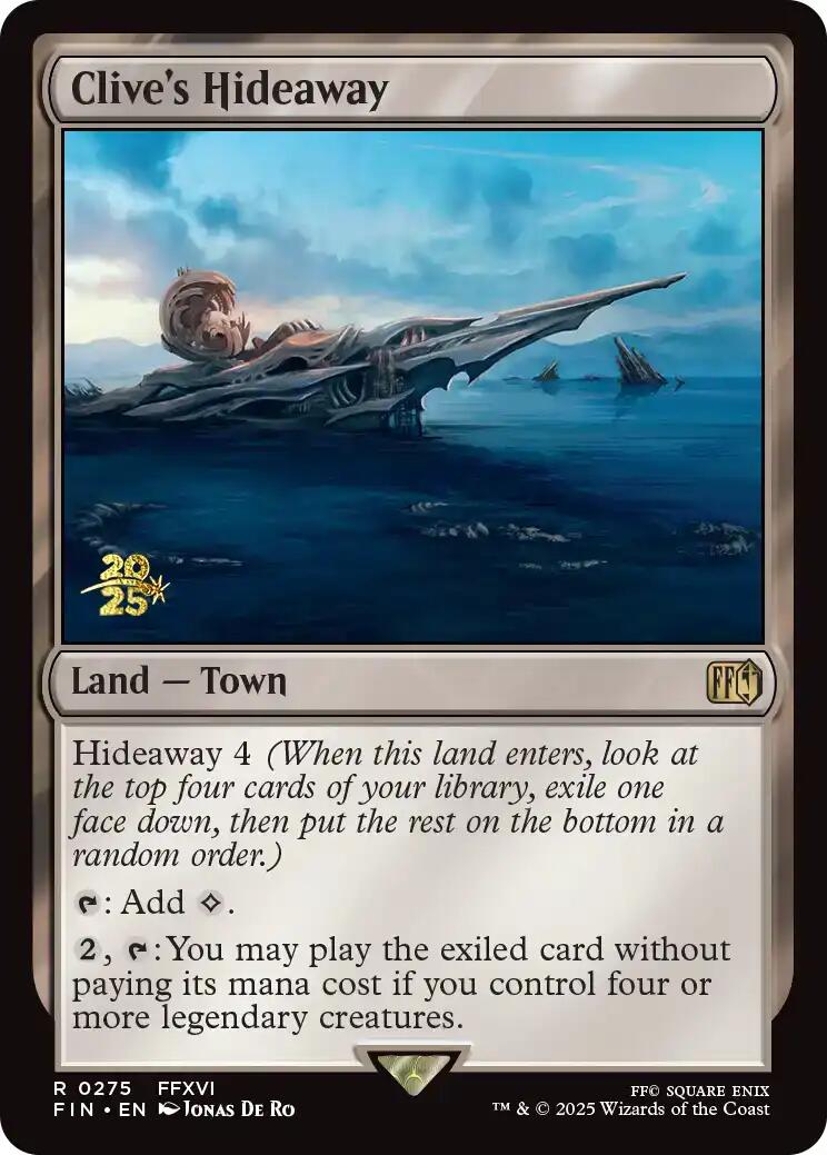 {@R} Clive's Hideaway [FINAL FANTASY Prerelease Promo][PR FIN 275]