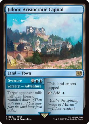 {@R} Jidoor, Aristocratic Capital [FINAL FANTASY Prerelease Promo][PR FIN 284]