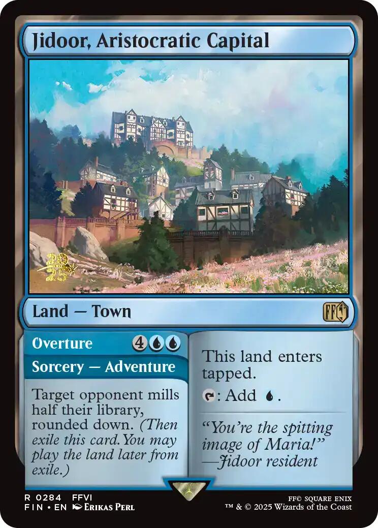 {@R} Jidoor, Aristocratic Capital [FINAL FANTASY Prerelease Promo][PR FIN 284]